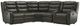 Flexsteel® Arlo Black Reclining Sectional -0