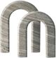 Signature Design by Ashley® Keithton 2-Piece Taupe Sculpture Set-1