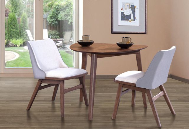 New Classic® Home Furnishings Oscar Natural Walnut Corner Table-2