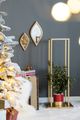 A & B Home Gold Iron Stand-1
