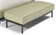 Natuzzi Editions Customizable Lake Queen Leather Bed with Folding Bed and Trays-3