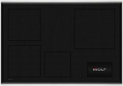 Wolf® 30" Black Induction Cooktop