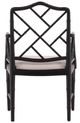 Furniture Classics Sawyer Black Dining Arm Chair-4