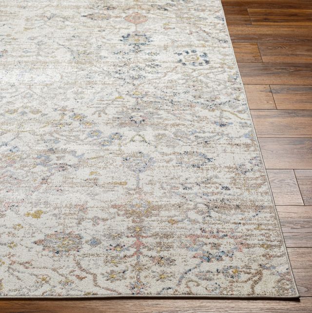 Surya Lavadora Brown/Ivory 5'x7' Area Rug-2