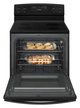 Amana® 30" Black Freestanding Electric Range-2