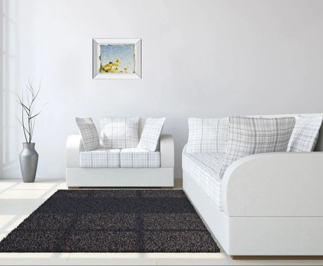 Classy Art Blackeyed Susan I by Meghan Mcsweeney Mirror Framed Wall Art-2