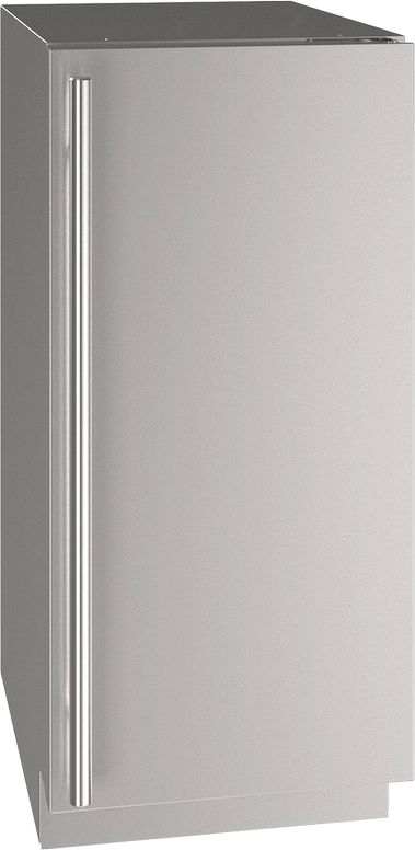 U-Line® 15" 2.9 Cu. Ft. Stainless Steel Built-In or Freestanding Under The Counter Refrigerator
