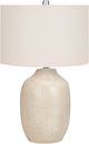 Monarch Specialties Inc. 26"H Cream Ceramic Table Lamp-0