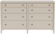 Riverside Furniture Laguna Drift 8-Drawer Dresser-1