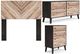 Signature Design by Ashley® Piperton 3-Piece Black/Brown Twin Panel Bed Set-0