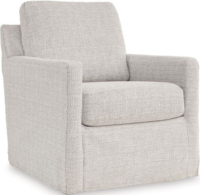 Signature Design by Ashley® Nenana Stone Swivel Glider Chair-0