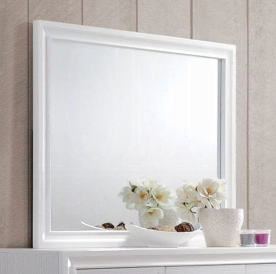 ACME Furniture Naima White Mirror-1