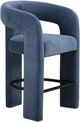 TOV Furniture Malone Blue Denim Chenille Counter Stool-0