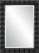 Uttermost® Studded Matte Black Mirror-0