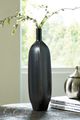 Signature Design by Ashley® Rhaveney Black 15.75" Vase-2