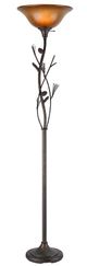 Cal® Lighting & Accessories Pinecone Amber Torchiere-0