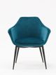 VIG Furniture Modrest Wilson Black/Teal Dining Chair-1