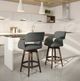 Amisco Customizable Joshua Swivel Counter Stool-2