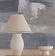Bassett Mirror Koler Matte White Table Lamp-4