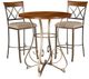 Powell® Hamilton 3-Piece Bronze/Medium Cherry Pub Table Set-0