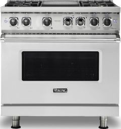 Viking® Professional 5 Series 36" Stainless Steel Pro Style Dual Fuel Liquid Propane Range