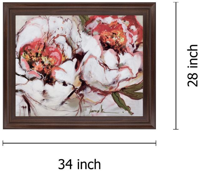 Classy Living Blushing Petal Burst Wall Art-1