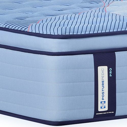 Sealy® Posturepedic® Pro Oldham 15" Wrapped Coil Soft Euro Pillow Top Full Mattress-2