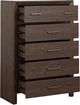 Magnussen Home® Llewellyn Columbian Walnut Drawer Chest-1