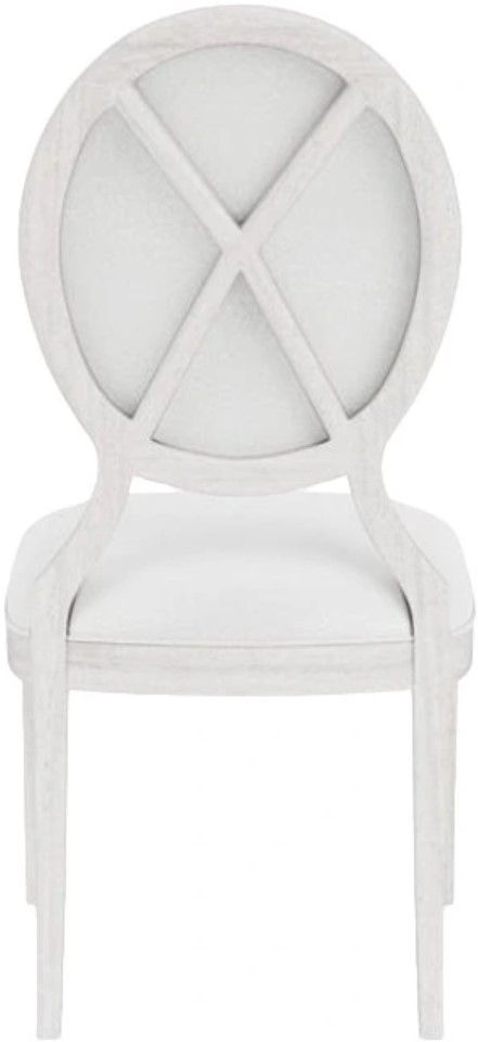 Riverside Furniture Hepburn 2-Piece Platinum Drift Upholstered Dining Side Chair Set-2