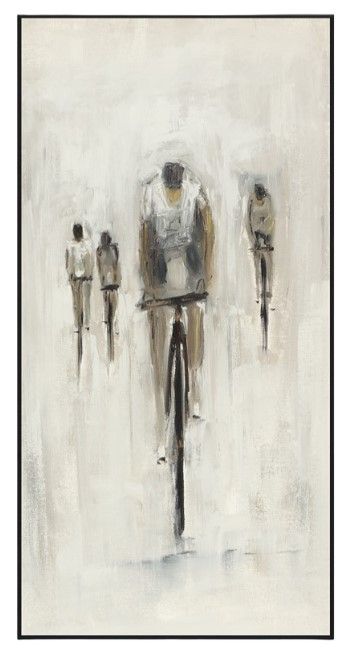 Classic Home Cyclist Painting-0