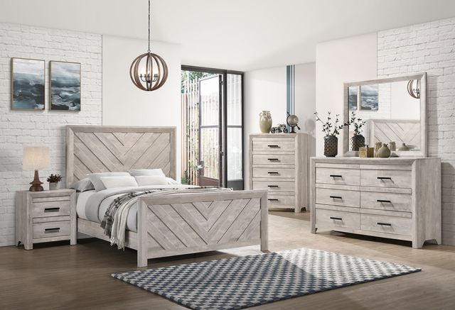 Elements International Eleanor White Chest-1