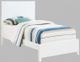 Winners Only® Fresno White Twin Panel Bed-0
