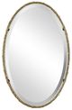 Uttermost® Twisted Branch Gold Oval Mirror-0