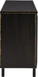 Signature Design by Ashley® Fair Ridge Distressed Black Accent Cabinet-2