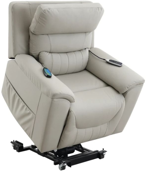 ACME Furniture Marsha Light Gray Power Recliner-2