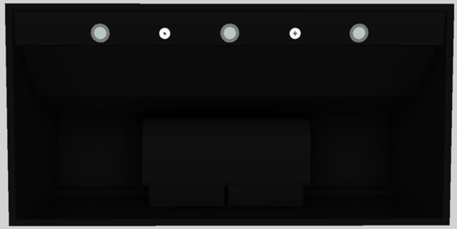 Vent-A-Hood® 48" Black Wall Mounted Range Hood-3