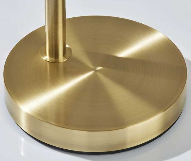 Adesso® Bowery Antique Brass Arc Floor Lamp-4