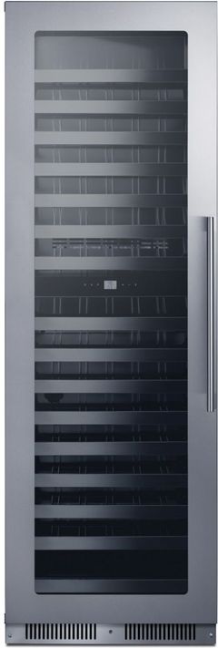 Summit® 24" Stainless Steel Built-In Wine Cooler
