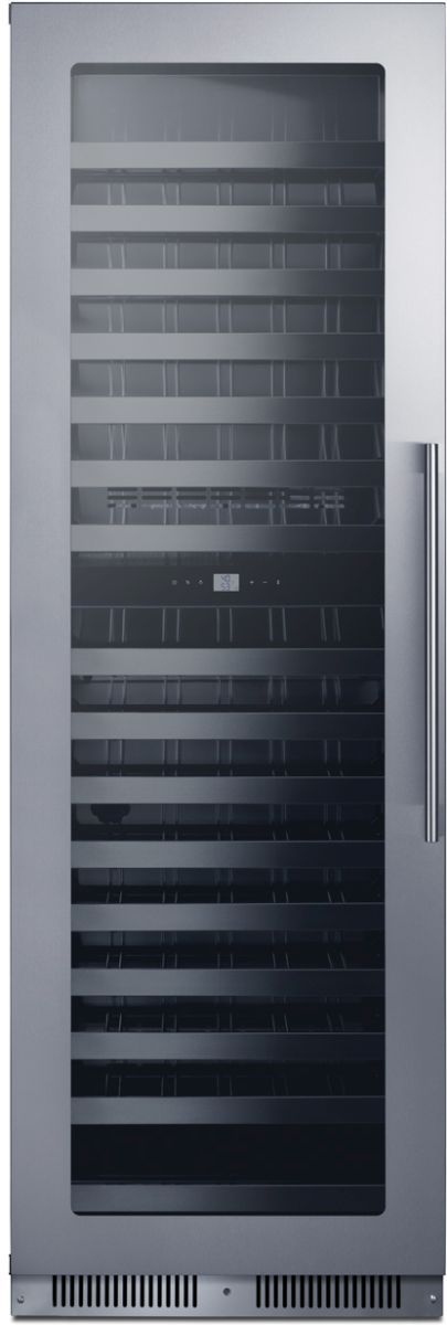 Summit® 24" Stainless Steel Built-In Wine Cooler-0
