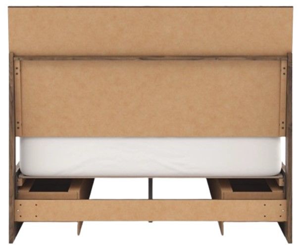 Signature Design by Ashley® Zadilyn Brown Queen Storage Panel Bed-3
