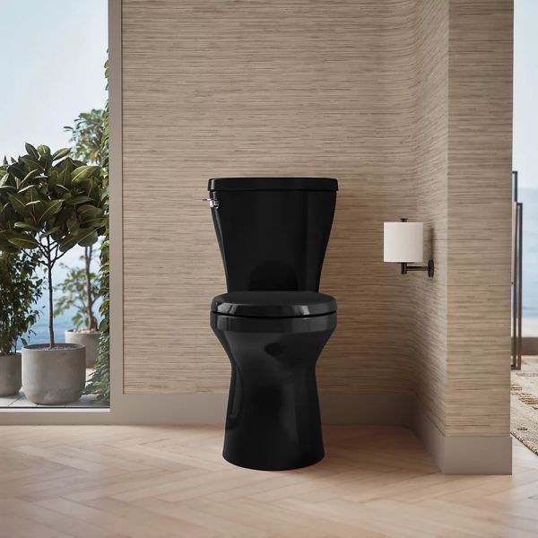 KOHLER® Betello® Black ContinuousClean XT Toilet Tank, 1.28 gpf-3