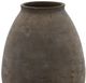 Dovetail Furniture Charon Brown Cement Outdoor Vase-1