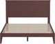 Rize Home Farmhouse Style Classic Cherry Full Panel Bed-2