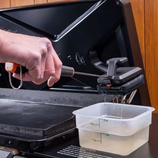 Traeger Black BBQ Steam n' Clean Brush-4