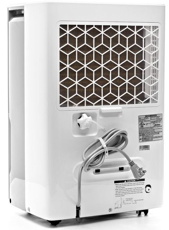 Midea® EasyDry 35 Pt. White Dehumidifier -2