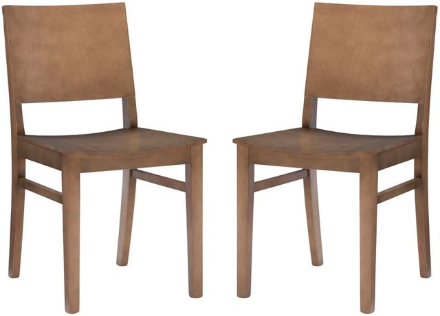 Linon Kentucky 2-Piece Natural Dining Chair Set-0