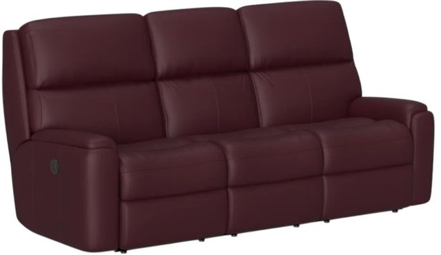 Flexsteel® Customizable Rio Leather Power Reclining Sofa-2