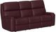 Flexsteel® Customizable Rio Leather Power Reclining Sofa-2