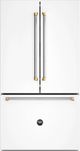 Bertazzoni Master Series 36” 26.2 Cu. Ft. White Counter-Depth French-Door Refrigerator-0