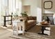 Hooker® Furniture Americana Honey Console Table with Molasses Base-4